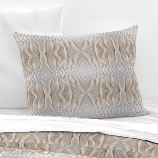 Ripples on a sandy beach L-size pattern Pillowcase