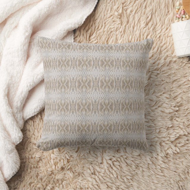 Ripples on a sandy beach pattern cushion (Blanket)