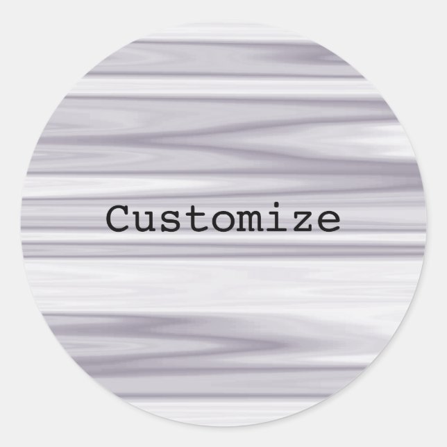 Ripples - Template Classic Round Sticker (Front)