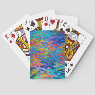 Ripplin' waters.... playing cards