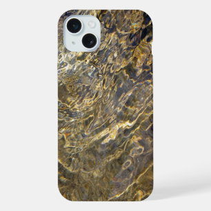 Rippling Gold Water Abstract iPhone Case