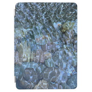 Rippling water, brook, steam, Underwater Stones iPad Air Cover