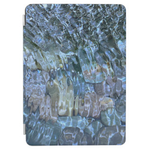 Rippling water, brook, steam, Underwater Stones iPad Air Cover