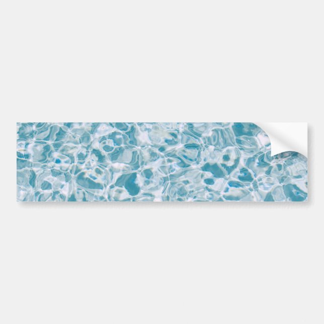 Rippling Water Bumper Sticker (Front)