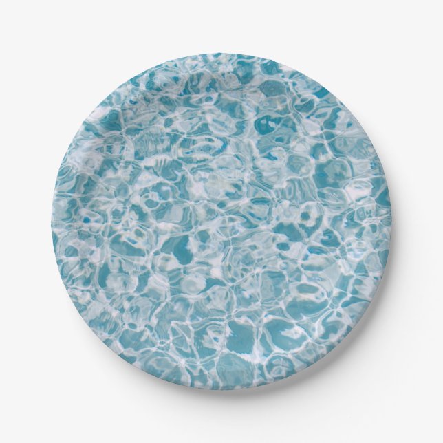 Rippling Water Paper Plate (Front)