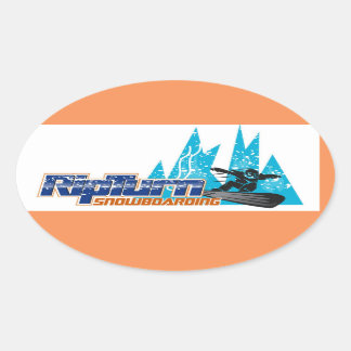 RipTurn Snowboarding Sticker
