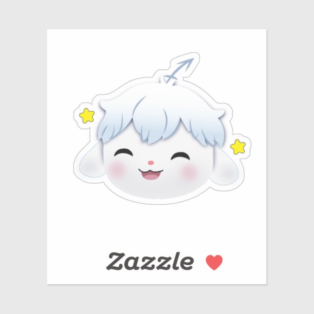 Riri Happy Cute Sticker  (Sheet)