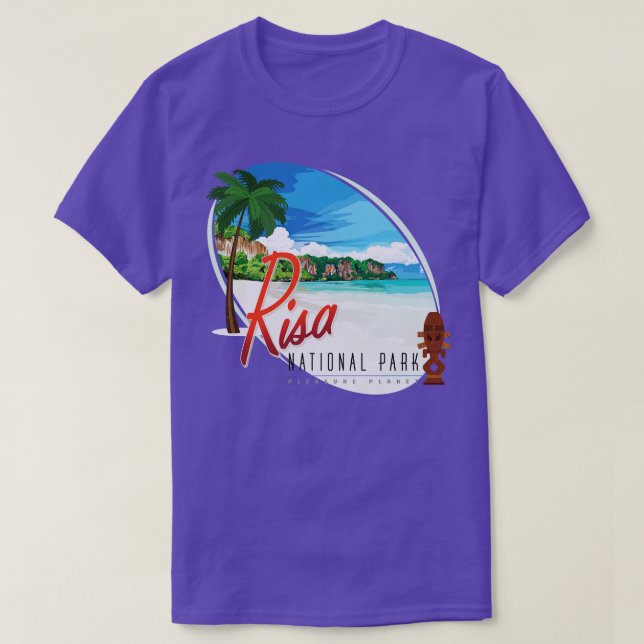 Risa National Park T-Shirt (Design Front)