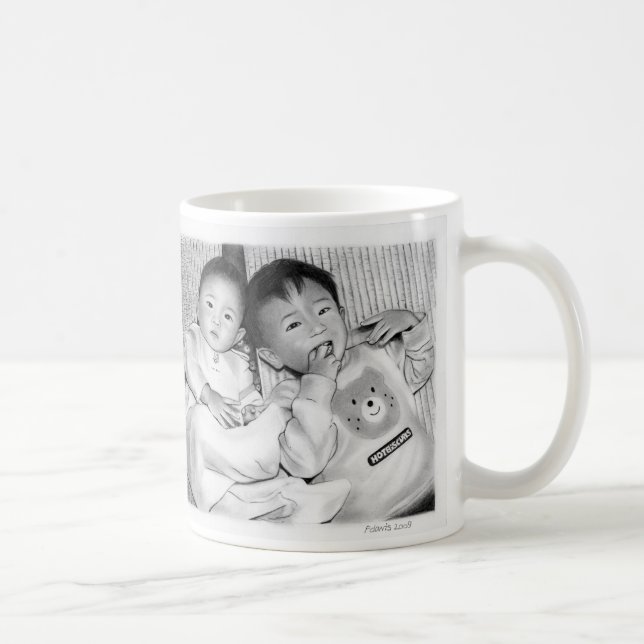 RISAKO'S KIDS 2 COFFEE MUG (Right)