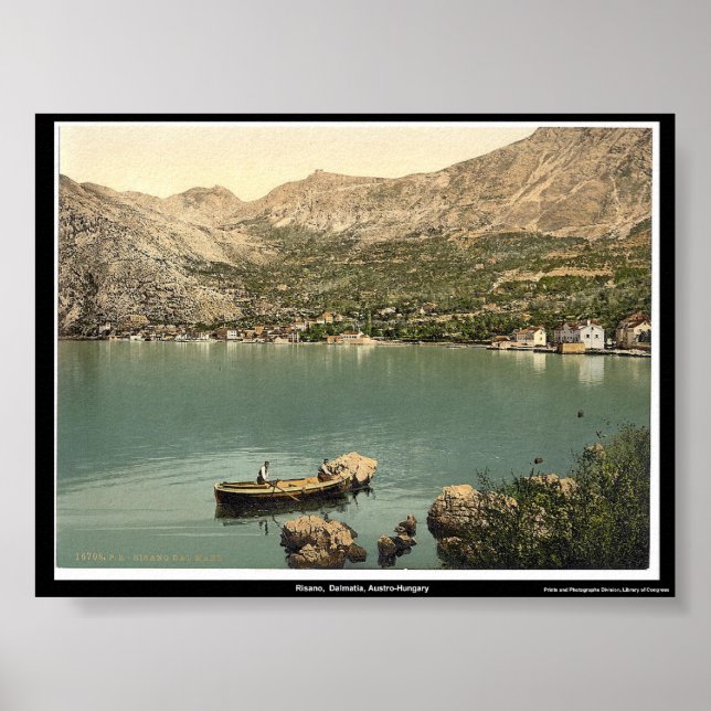 Risano,  Dalmatia, Austro-Hungary Poster (Front)