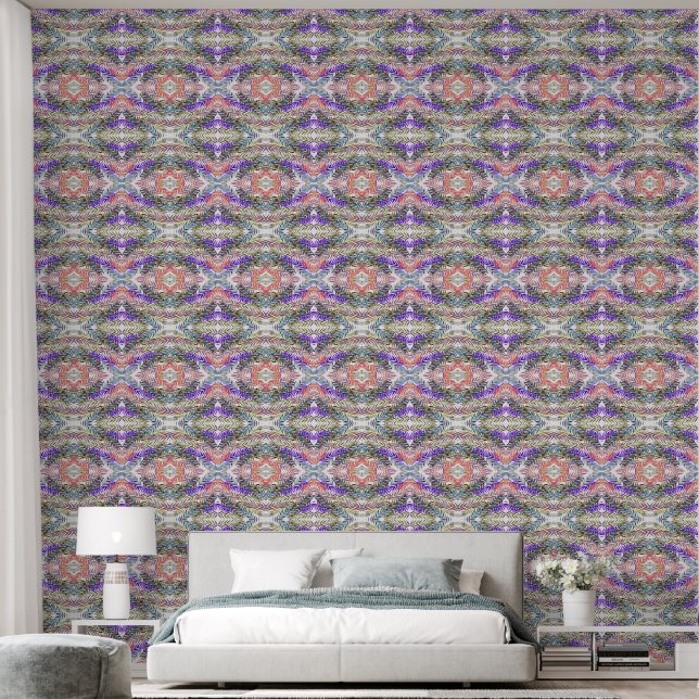 Riscos Coloridos Wallpaper (Bedroom)