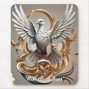 "Rise Above Fear" Mouse Pad