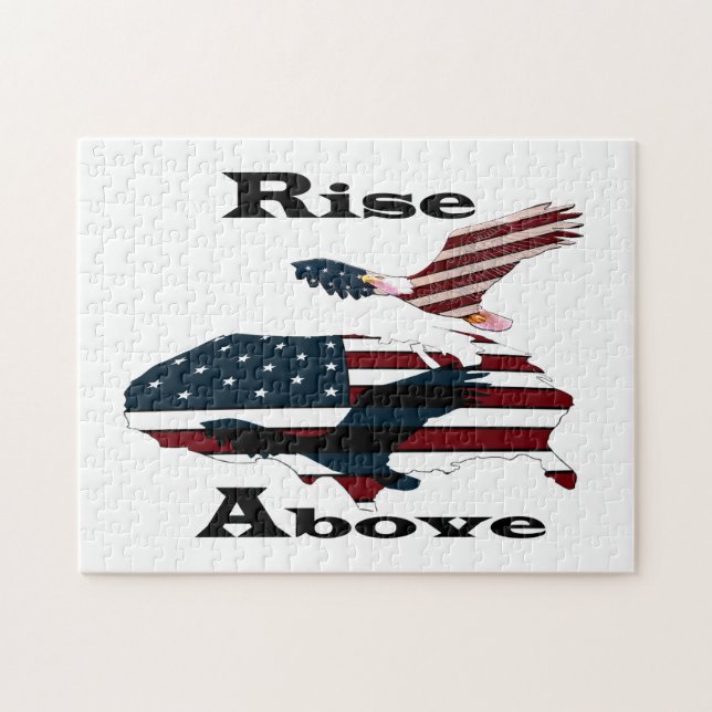 Rise above  jigsaw puzzle (Horizontal)