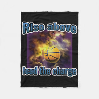 Rise Above Lead The Charge Fleece Blanket