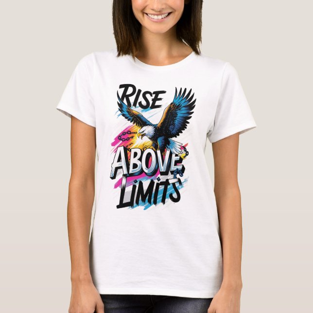Rise Above Limits Eagle T-Shirt (Front)