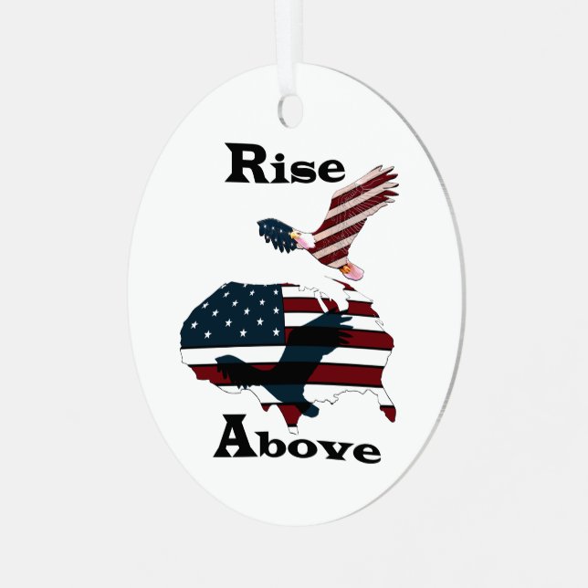Rise above  metal tree decoration (Front Left)