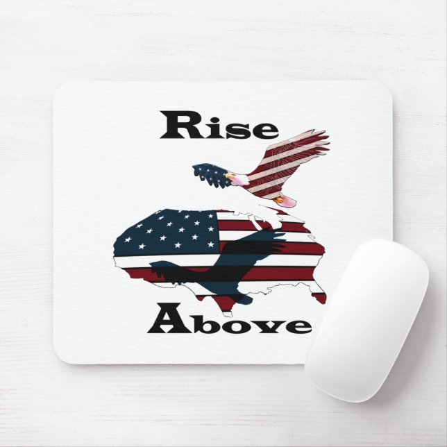 Rise above  mouse pad (With Mouse)