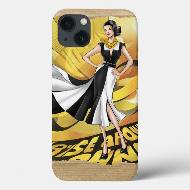 Rise above, shine on- Case-Mate iPhone case (Back)