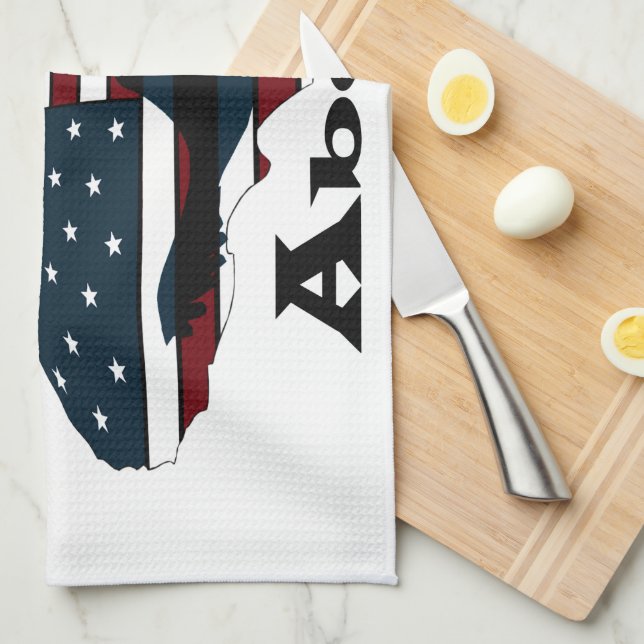Rise above  tea towel (Quarter Fold)