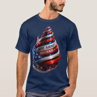 Rise Above The Chaos Patriotic Spiral 3D Optical I
