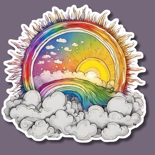 Rise Above the Clouds Rainbow Waterproof  (Creator Uploaded)