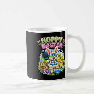 Rise And Dink Pickleball Player Easter – Funny Cut Coffee Mug