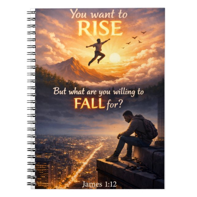 Rise and Fall Notebook (Front)