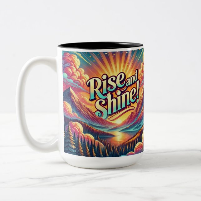 Rise and Shine Coffee Mug (Left)