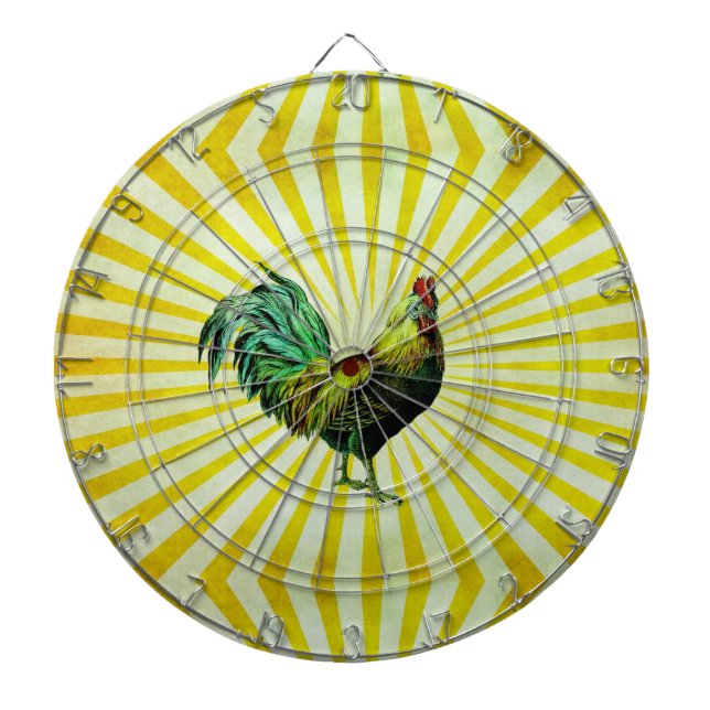 Rise and Shine Dartboard (Front)