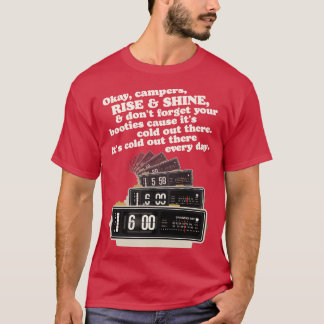 Rise and Shine Groundhog Day Alarm Clock T-Shirt