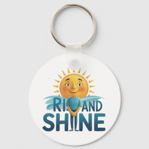 Rise and Shine Key Ring