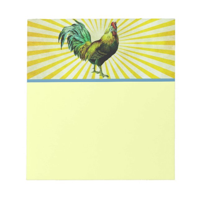 Rise and Shine Notepad (Front)