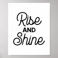 Rise and shine