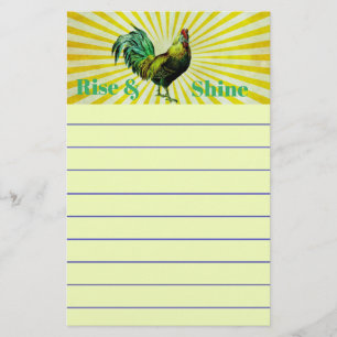 Rise and Shine Stationery