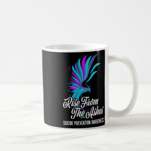 Rise From Phoenix The Ashes Suicide Prevention Awa Coffee Mug