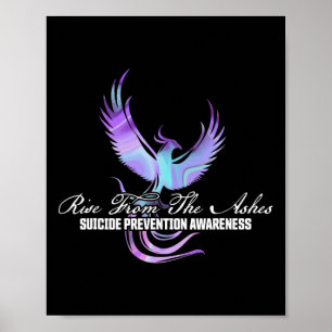 Rise From Phoenix The Ashes Suicide Prevention Awa Poster