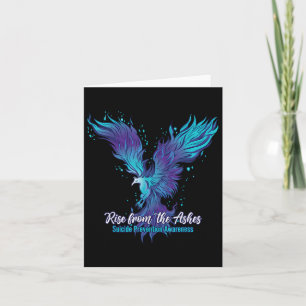 Rise From The Ashes, Suicide Prevention Awareness Card