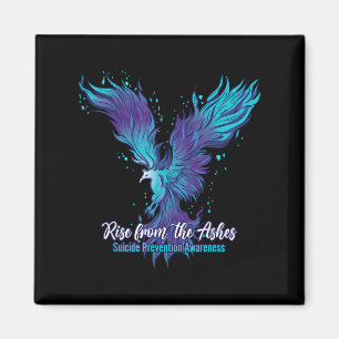 Rise From The Ashes, Suicide Prevention Awareness Magnet