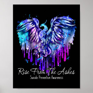 Rise From The Ashes Suicide Prevention Awareness Poster