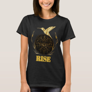 RISE Golden Phoenix Women's Empowerment T-Shirt