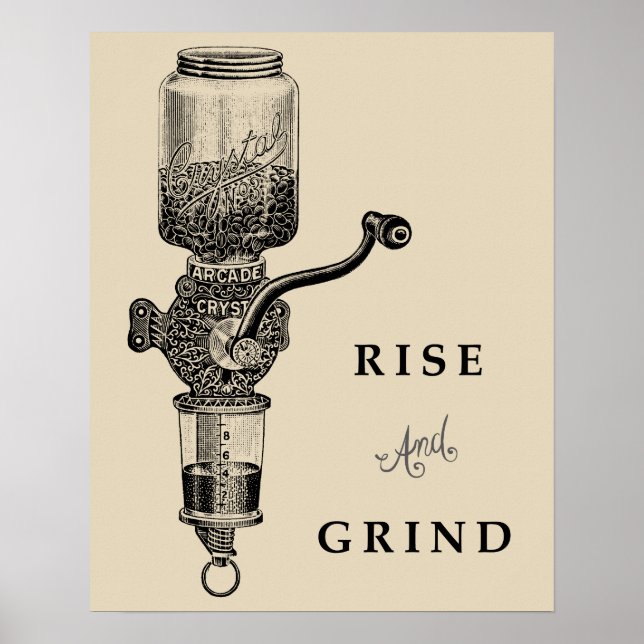RISE & GRIND POSTER (Front)