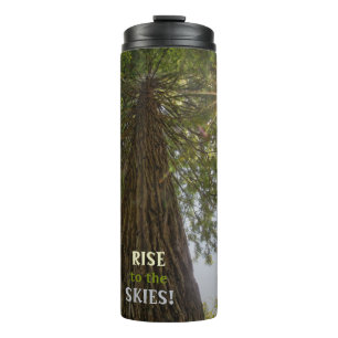 RISE Inspirational Photo of a Tree to the Sky Thermal Tumbler
