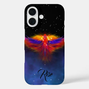 Rise Like a Phoenix in Space  iPhone 16 Case
