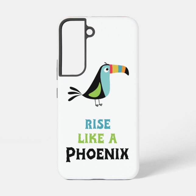 Rise like a Phoenix Samsung Galaxy S22 Case (Back)