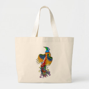 Rise of the Phoenix Large Tote Bag