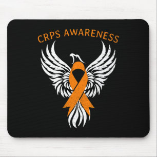 Rise Of The Phoenix Rsd Crps Awareness Month Orang Mouse Pad