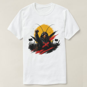 Rise. Resist. Rule.   Rebel Cockroach T-Shirt