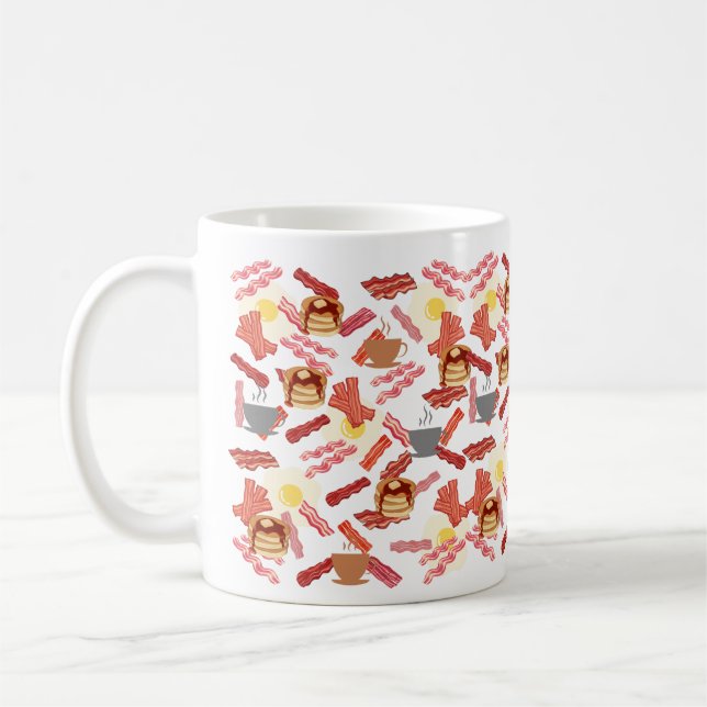 Rise & Shine Breakfast Coffee Mug (Left)
