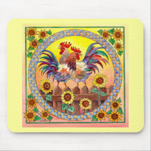 RISE & SHINE by SHARON SHARPE Mouse Pad