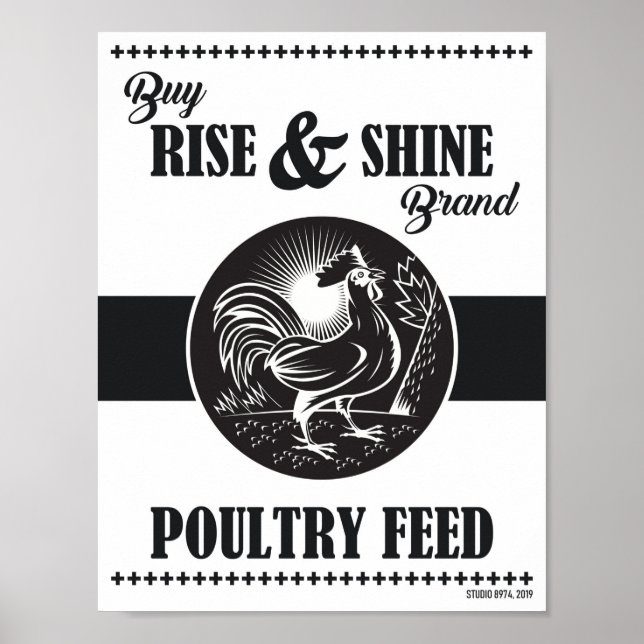 RISE & SHINE POSTER (Front)
